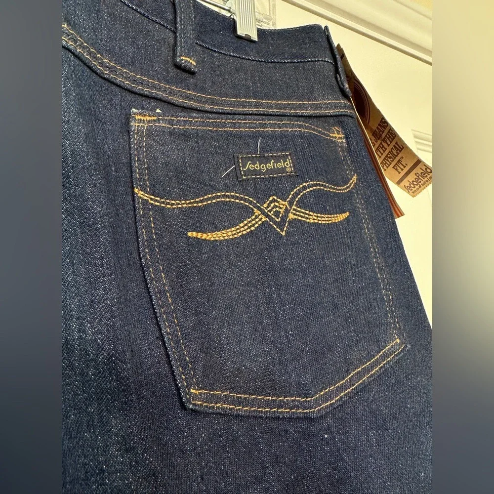 Sedgefield Straight‎ Leg Jeans 38L NWT Ultra High Rise Western Retro